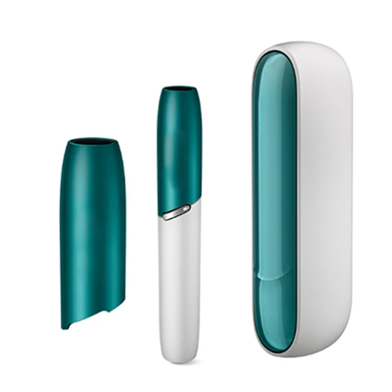 Крышка + Боковая для IQOS 3 Duo Цветной силиконовый чехол ПК боковая крышка верхняя