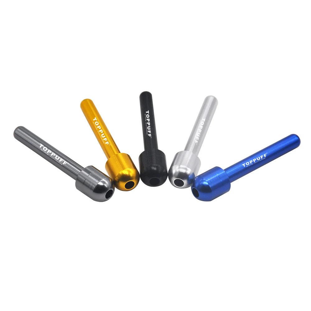 Алюминиевый сплав металлический табак дозатор для храпа тонкий 70 мм труба носа