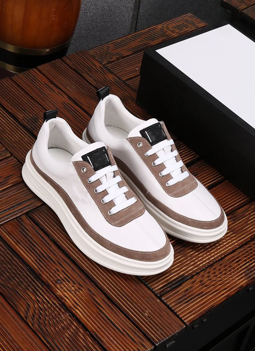 

Новинка 2021, мужские роскошные кожаные кроссовки в Париже, на шнуровке, кроссовки для бега, модные кроссовки, летняя обувь на плоской подошве