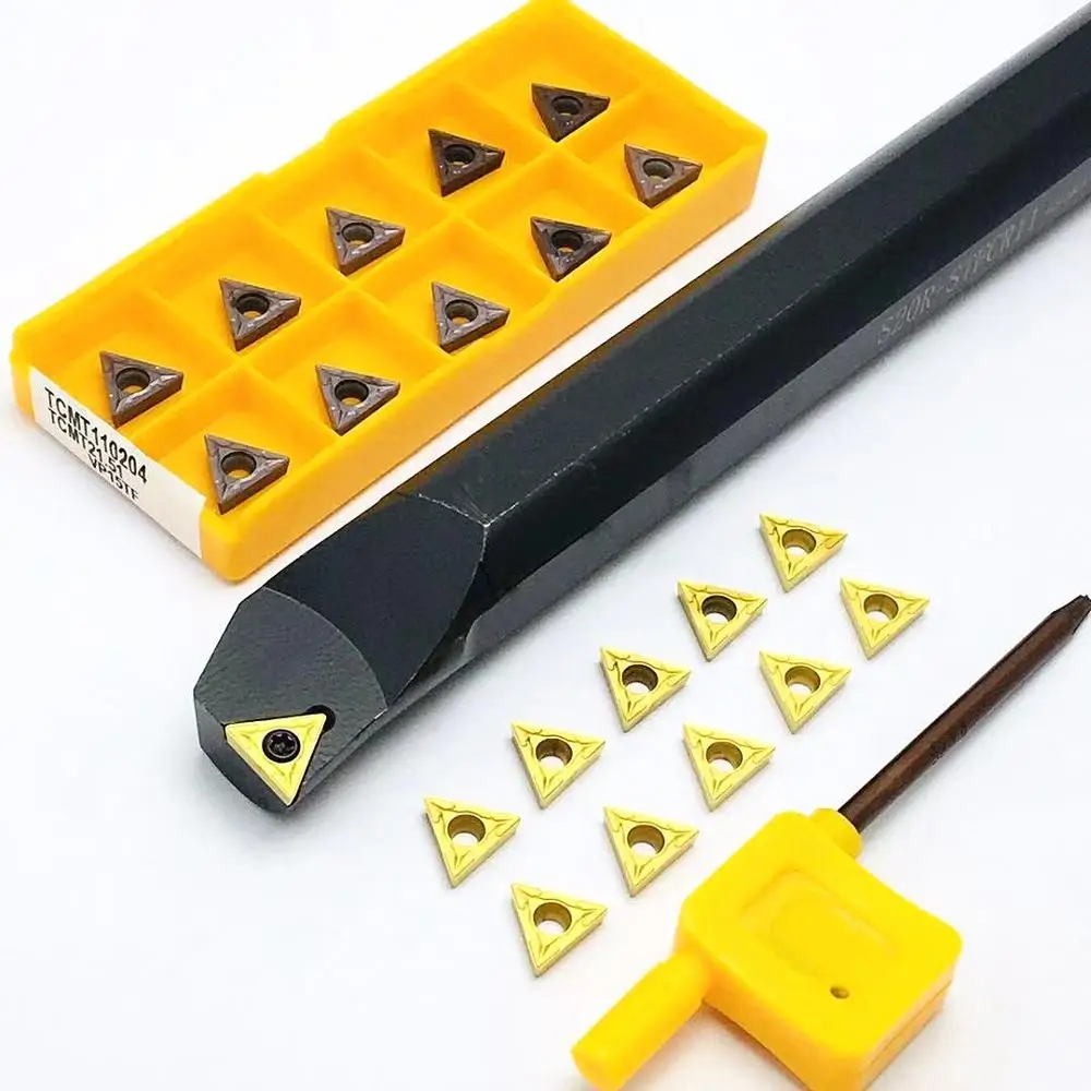 

S20R-STFCR11 Внутренний поворотный инструмент держатель для TCMT110204 поворотные твердосплавные вставки бар Режущий инструмент для станков ЧПУ ком...