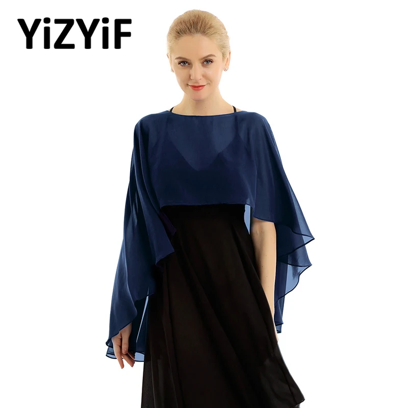 Женская Пляжная накидка легкая шифоновая шаль длинная |