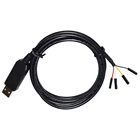 Промышленный чип FTDI FT232RL USB для UART TTL 3,3 В 3V3 5 в 4PIN отладка DUPONT перемычка Кабель для загрузки TTL-232R-3V3 VCC GND TXD RXD
