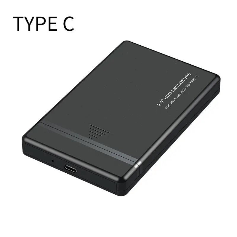 

Portable 2.5 Inch USB 2.0/3.0/3.1 Type-C Hard Drive Enclosure External HDD Case