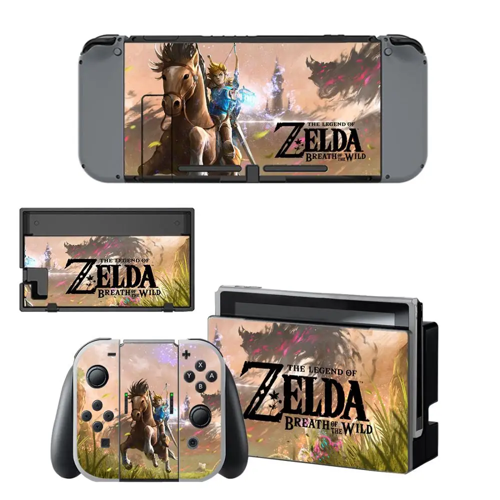 Nintendo switch наклейка легенда о Зельде для nintendo Switch полный комплект Лицевая панель s