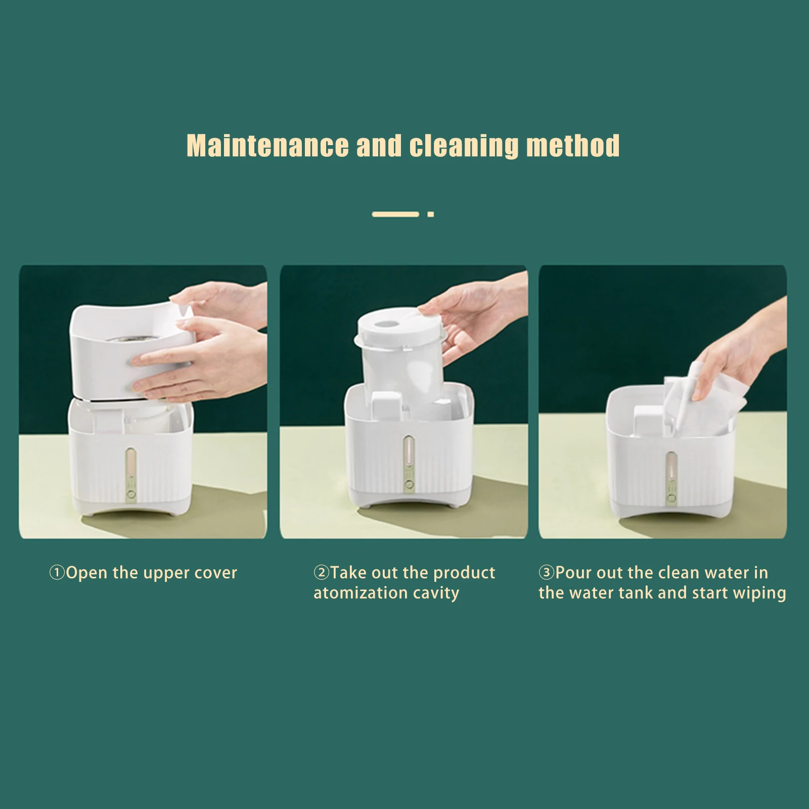 

680ml Humidifier Unique Jellyfish Humidification Method Fragrance Diffuser Cool Mist Maker Air Purifier with LED DTT88