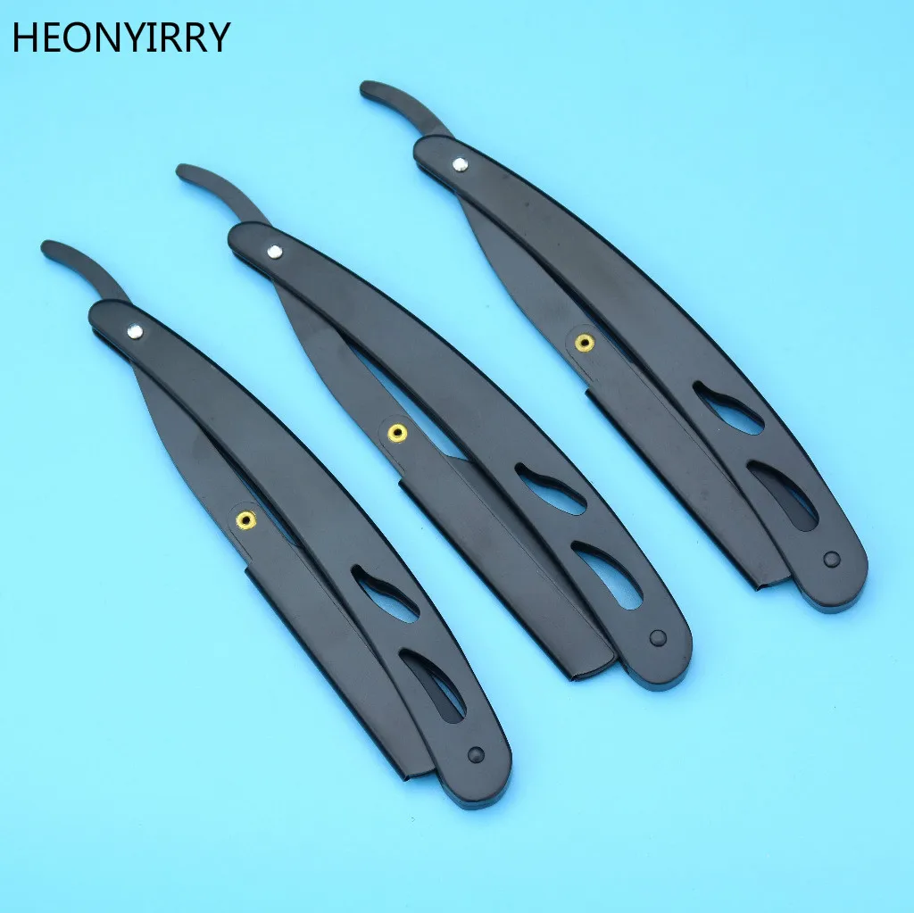 Бритва с медной ручкой бритва для бритья прямая Парикмахерская стальная нож