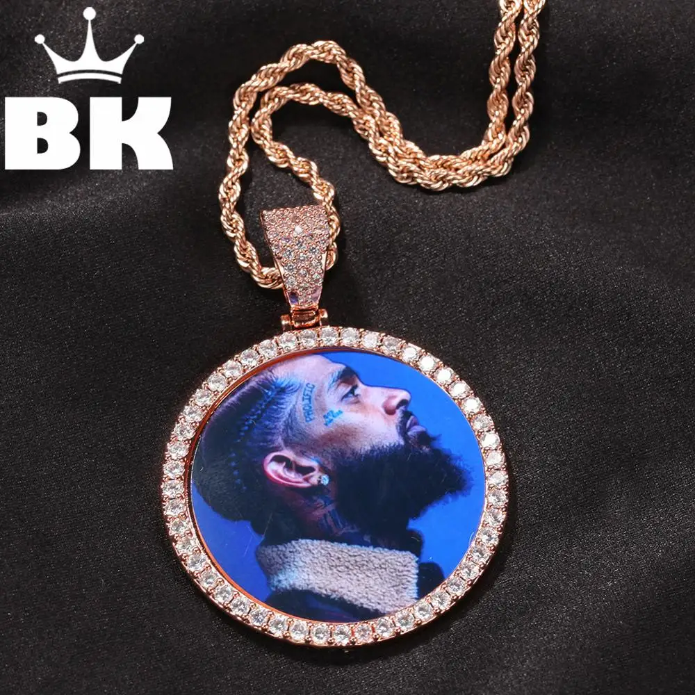 Модное ожерелье с подвеской BLING KING на заказ ювелирные украшения в стиле хип хоп