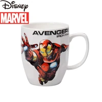 disney ceramic mug marvel avengers mug with spoon captain america iron man mug coffee mug