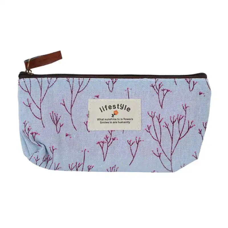 Сельский Цветок цветочный пенал для карандаша ручки косметический мешок