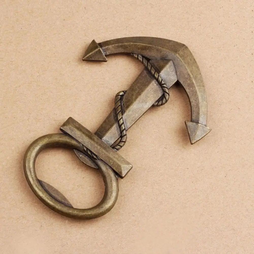 Открывалка для пивных бутылок инновационный металлический трехмерный нож из