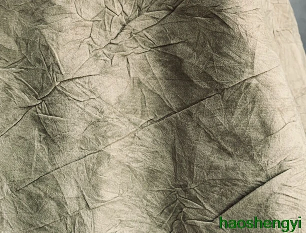 Двуцветный нейлоновый светильник чкот армейского зеленого цвета со складками