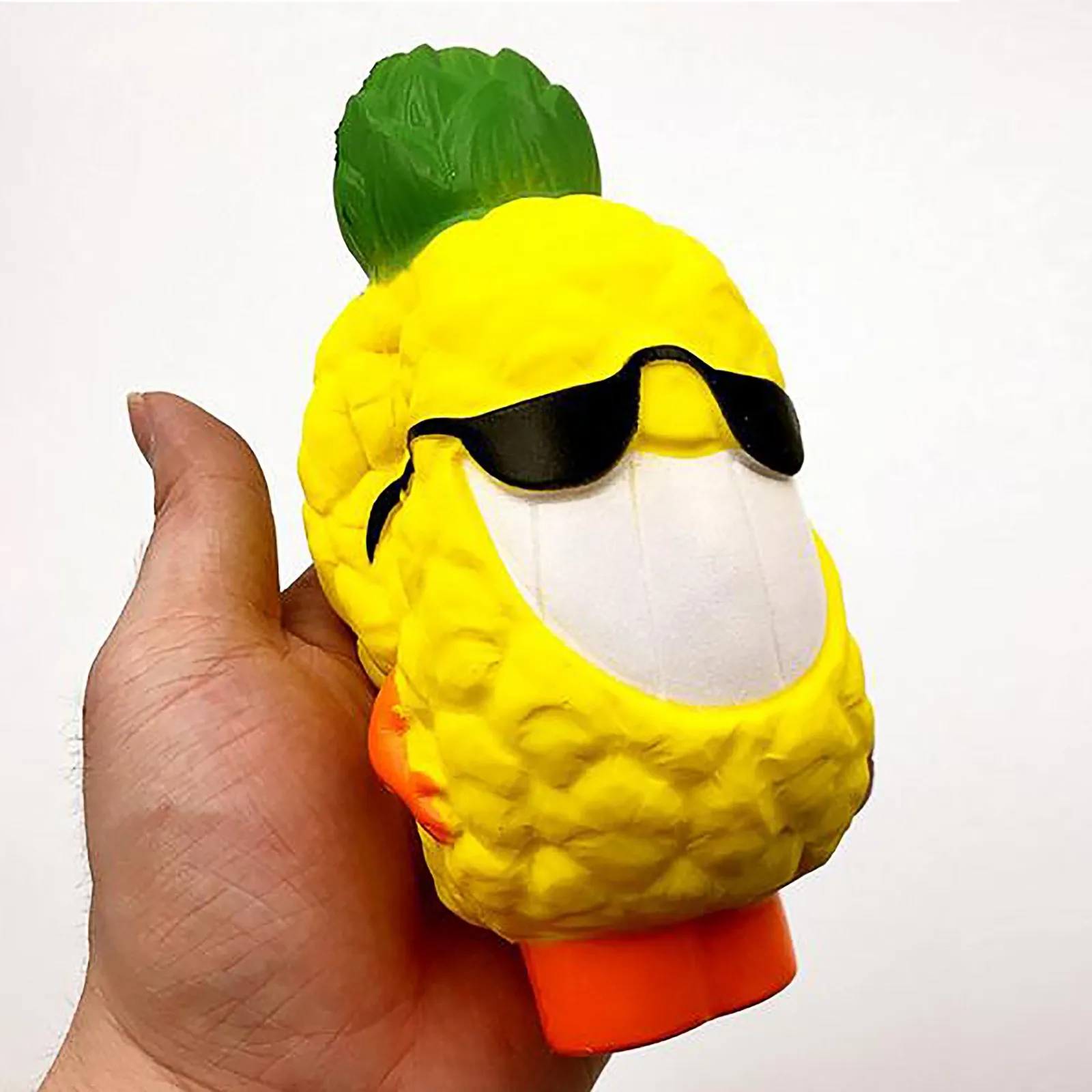 

Funny Fashion Creative Squeeze Toys 2021 Fun Stress Release Soft Pineapple Doll Scent Slowly Rising Toy Gift Freeship