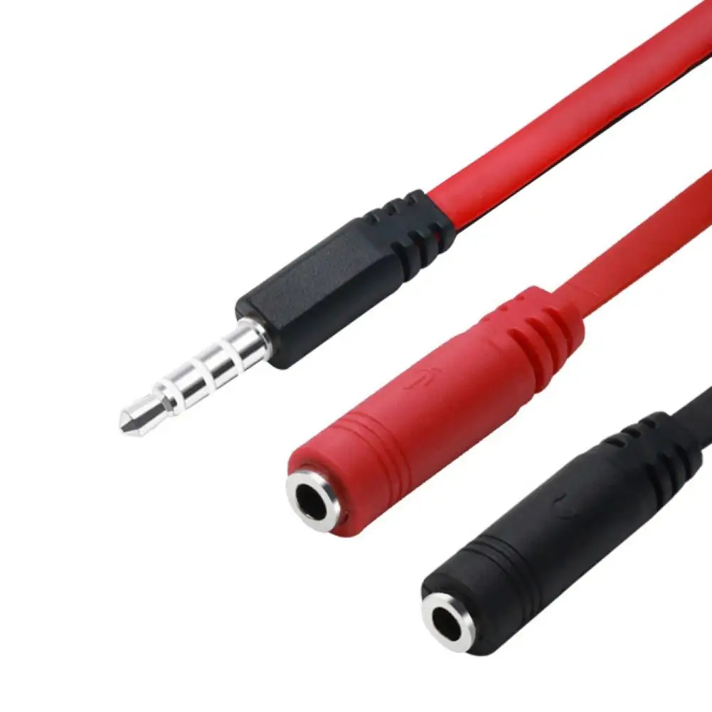 

New Splitter 3.5mm Male to Female Mic Headphone Jack Audio Adapter Cable for Laptop