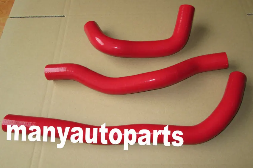Для Mazda 6 Mazdaspeed 2 0/2.3l 2003-2008 комплект силиконовых шлангов радиатора BLK усиленный 2003