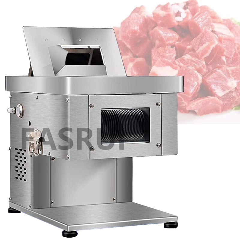 

Multi-functional Electric Stainless Steel Meat Cutting Machine Commercial Pork Beef Mutton Meat Slicer Shredded Minced Machine