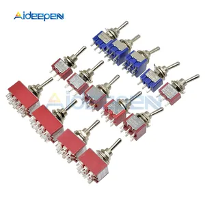 Миниатюрный тумблер ВКЛ-ВЫКЛ-вкл 236912 контактный MTS-102 МТС103202203302303402403123223 переключатель с 6 мм крышка
