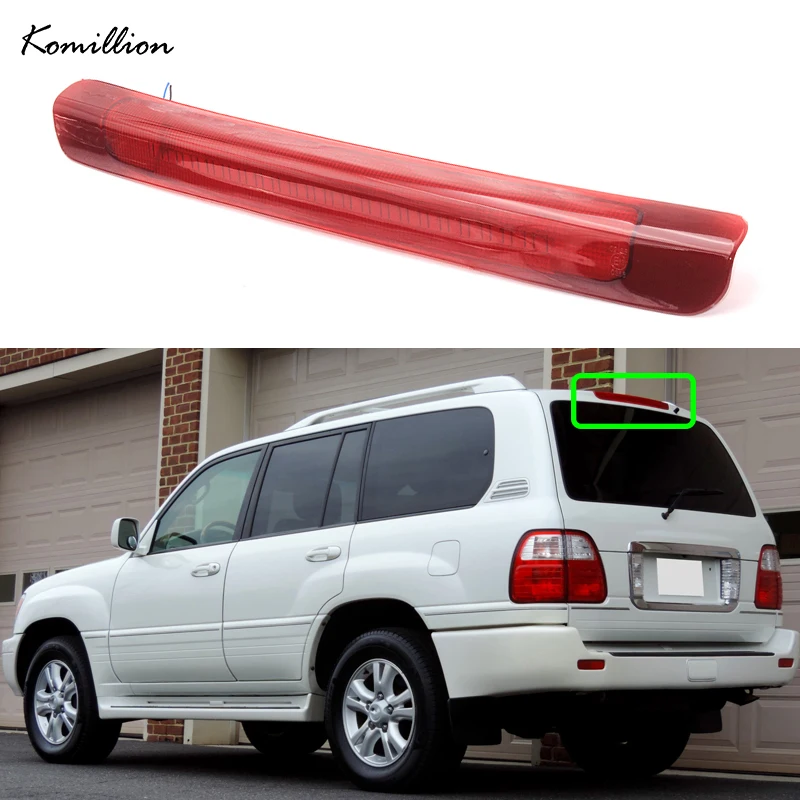 Автомобильный задний центральный третий стоп-сигнал для Toyota Land Cruiser/Lexus LX470 1998-2007 с