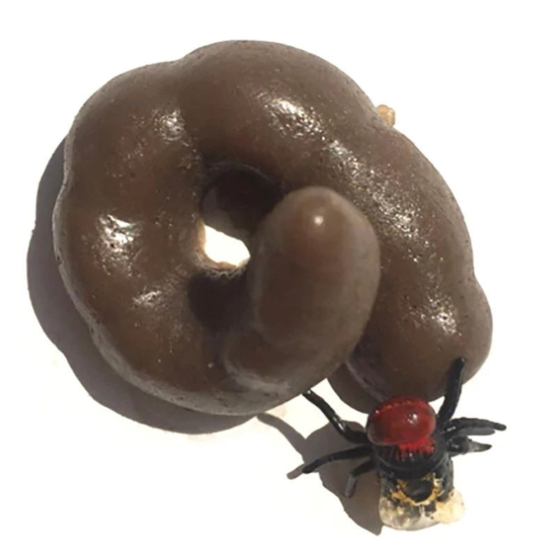 Реалистичные грубые муравьиные пушки искусственные фекалии шутка грязный трюк