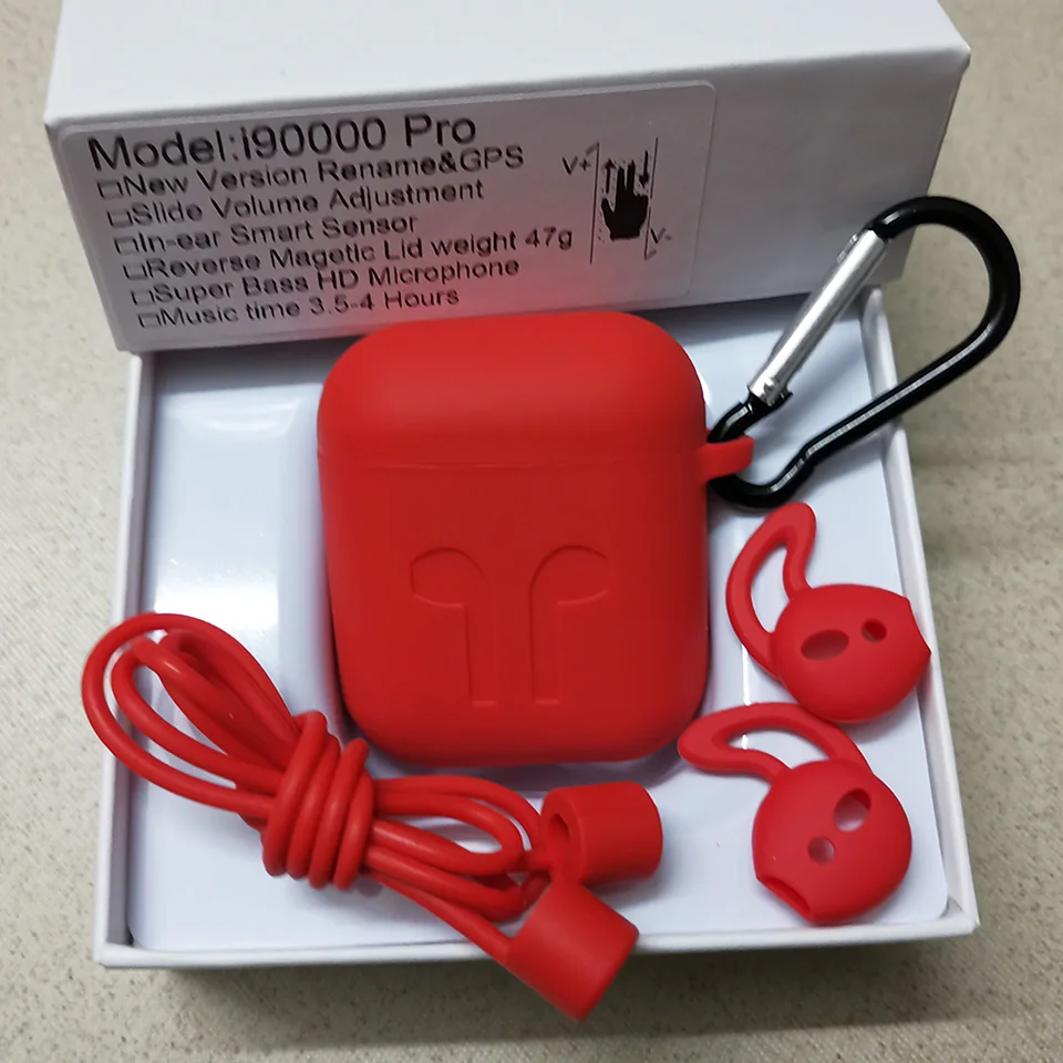 Новейший i90000 Pro Tws Air 2, беспроводной Bluetooth наушник с регулировкой громкости 8D, супер бас PK i50000 i5000 i9000TWS