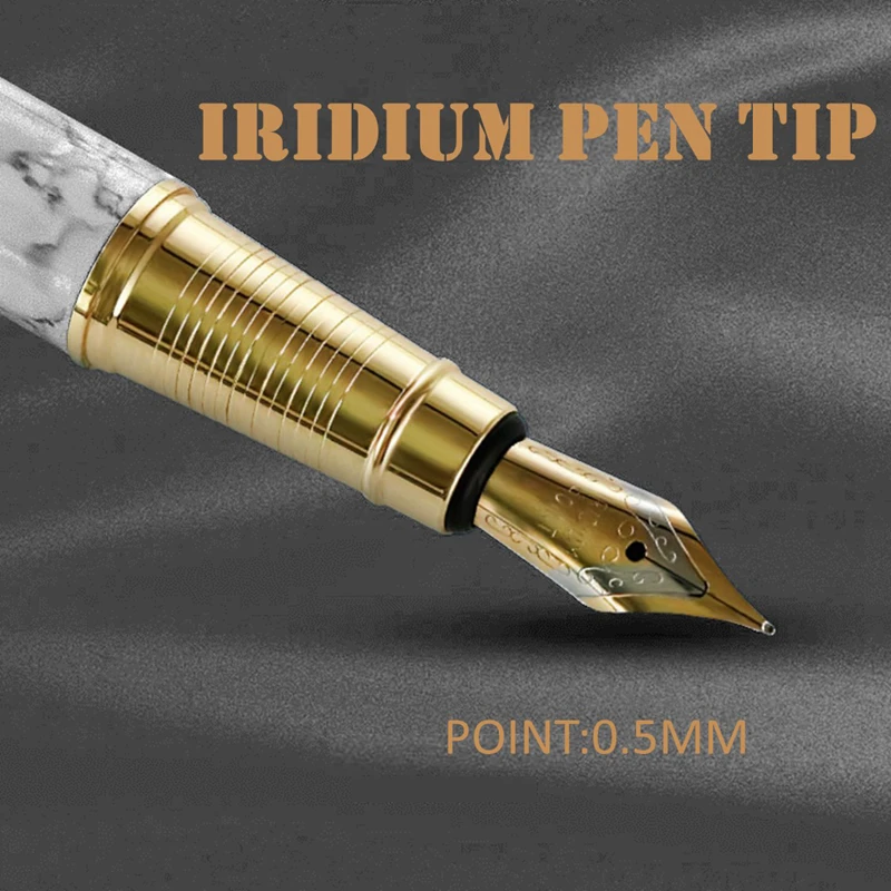 Ручка перьевая в Корейском стиле милый роскошный карандаш с металлическими