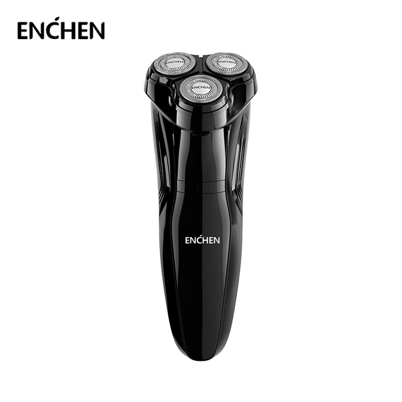 

Enchen Electric Face Shaver Beard Trimmer for Men Rechargeable Razor 3 Blades IPX7 Waterproof Portable Cutting Machine