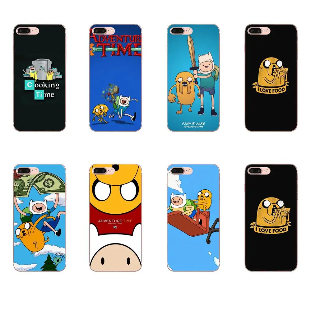 Чехол для Huawei Mate 9 10 20 P P8 P9 P10 P20 P30 P40 Lite Pro Smart 2017 из ТПУ с принтом Adventure Time With Finn And Jake.