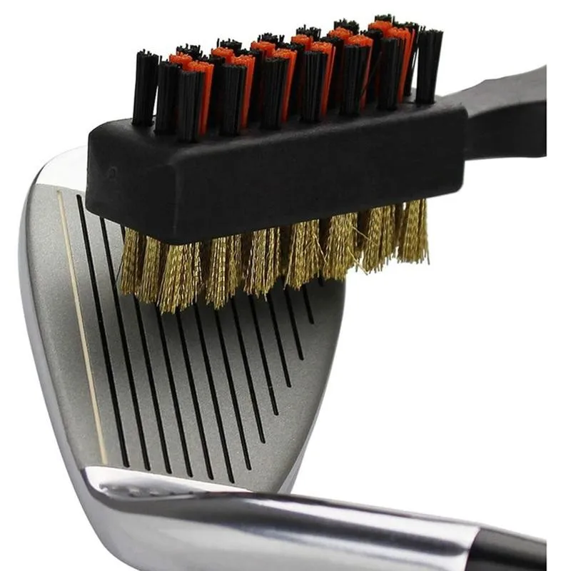 

Golf Accessories Golf Club Brush Golf Groove Cleaning Brush 2 Sided Golf Putter Wedge Ball Groove Cleaner Kit Cleaning Tool