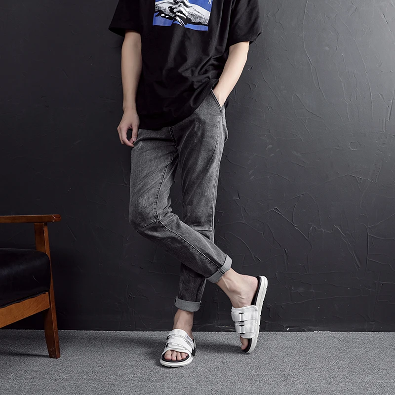 X 2019 летние тапочки мужские пляжные шлепанцы без задника с открытыми пальцами EVA