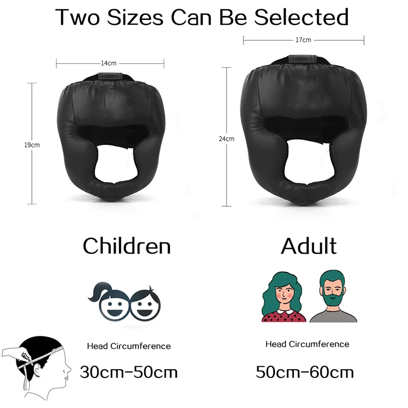 Шлем для кикбоксинга ПУ Прочный Каратэ Муай Тай Guantes Защитная головка свободный