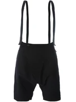 spring and summer new style young man braces harun version shorts fashion loose harem pants black all match braces