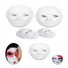 5 шт., белые маски на половину лица для мужчин и женщин