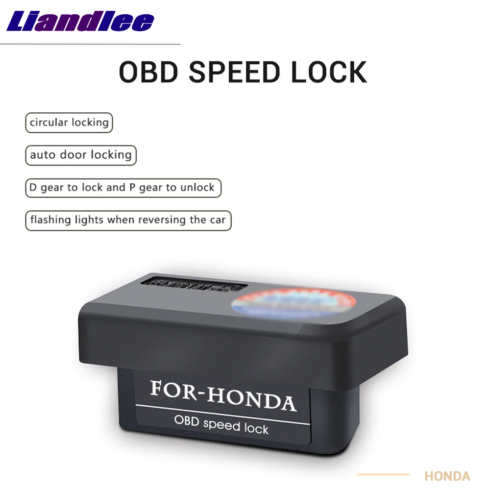 Зеркальный Автоматический складной замок Liandlee OBD для Honda City 2016/2017