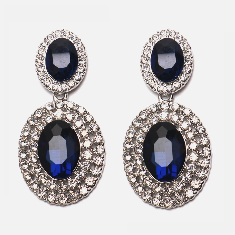 Ztech 32 дизайн синий кристалл/Кисточка/смолы Eearrings pendientes mujer moda Za новые большие массивные Оптовые аксессуары для ушей