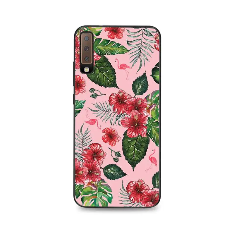 

Babaite Retro Flower Leaf Soft Phone Cover For Samsung A51 A71 A40 A50 A70 A10 A20 A30 A6 A7 A8 A9