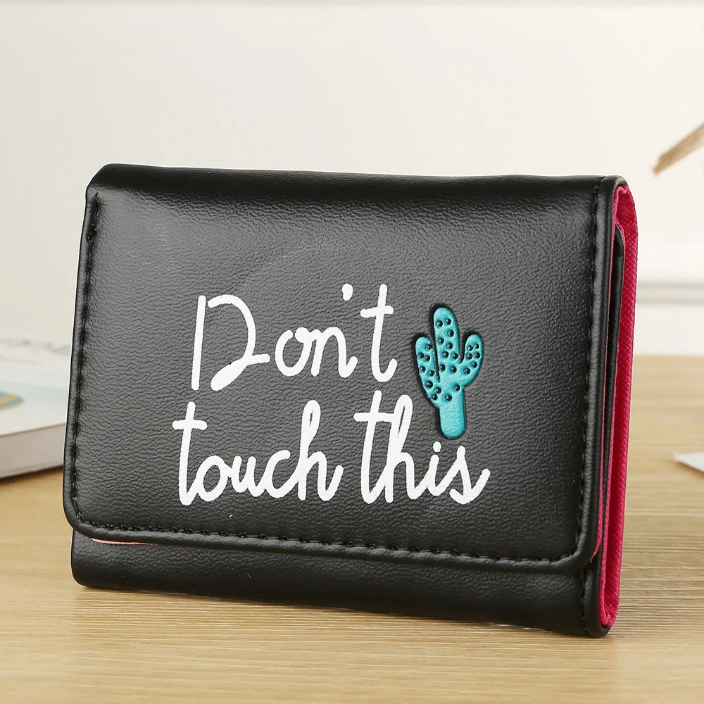 Женский простой ретро короткий кошелек с застежкой для монет женские кошельки