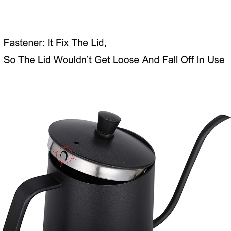 

Coffee Kettle,Pour Over Coffee Kettle ,Black Pour Over Coffee Kettle,Pour Over Coffee Kettle Stainless Steel