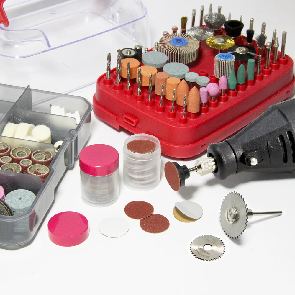 Набор аксессуаров для мини дрели насадок абразивного роторного инструмента