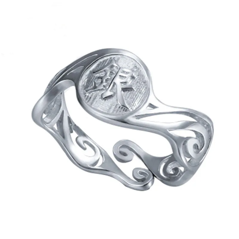 Кольцо GINTAMA Gintoki серебряная манга ролевая фигурка комиксов подарок на день