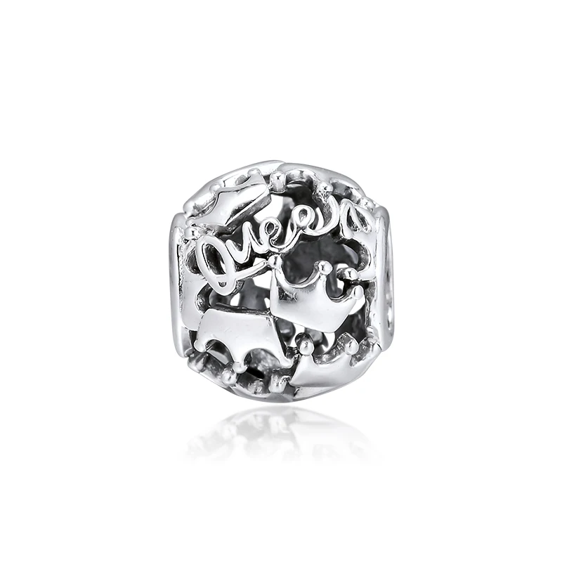 

Шармы-короны GPY Queen & Regal, 925 оригинальные подвески для браслетов Pandora, серебряные шармы-бусины для изготовления ювелирных изделий, ювелирные и...