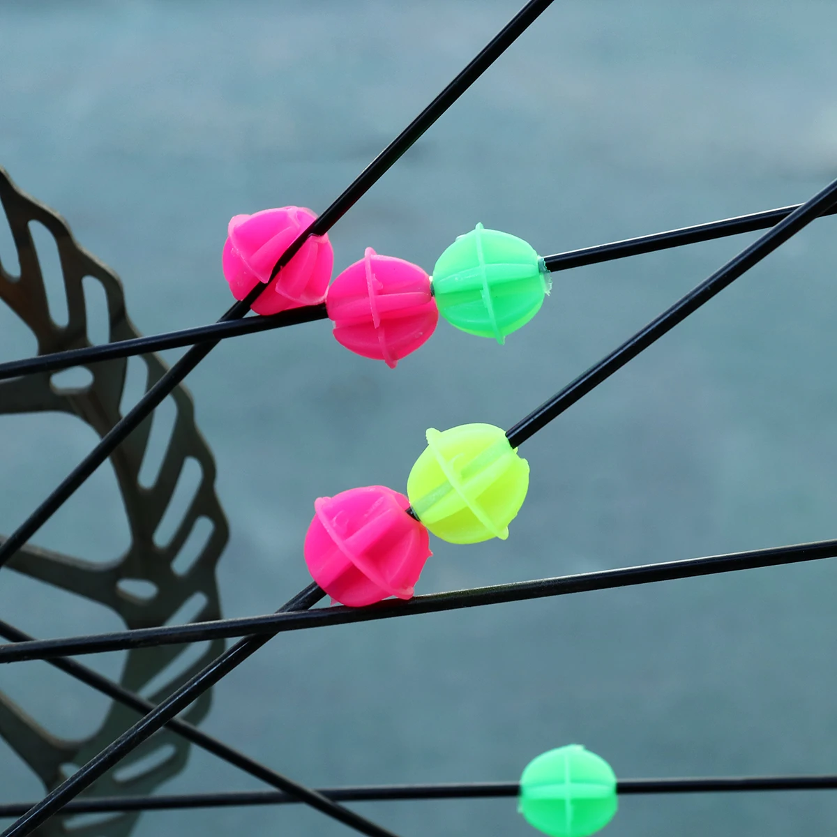 36pcs Bike Spoke Beads Luminous Bicycle Wheel Plastic Clip Bead Wire Decorations | Автомобили и мотоциклы