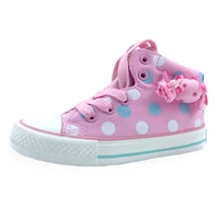 spring autumn children canvas shoes fashion dot candy girls baby leisure sneakers kids shoes for girls student running shoes