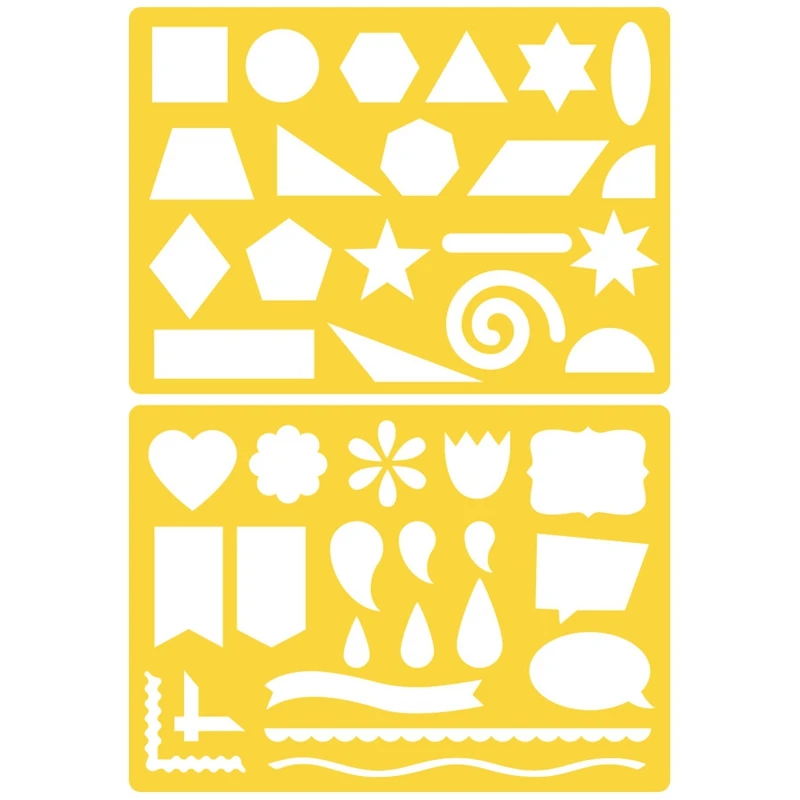 

20 Pcs Children Christmas Halloween DIY Drawing Stencils Hollow Board Set for Kids Plastic Painting Template