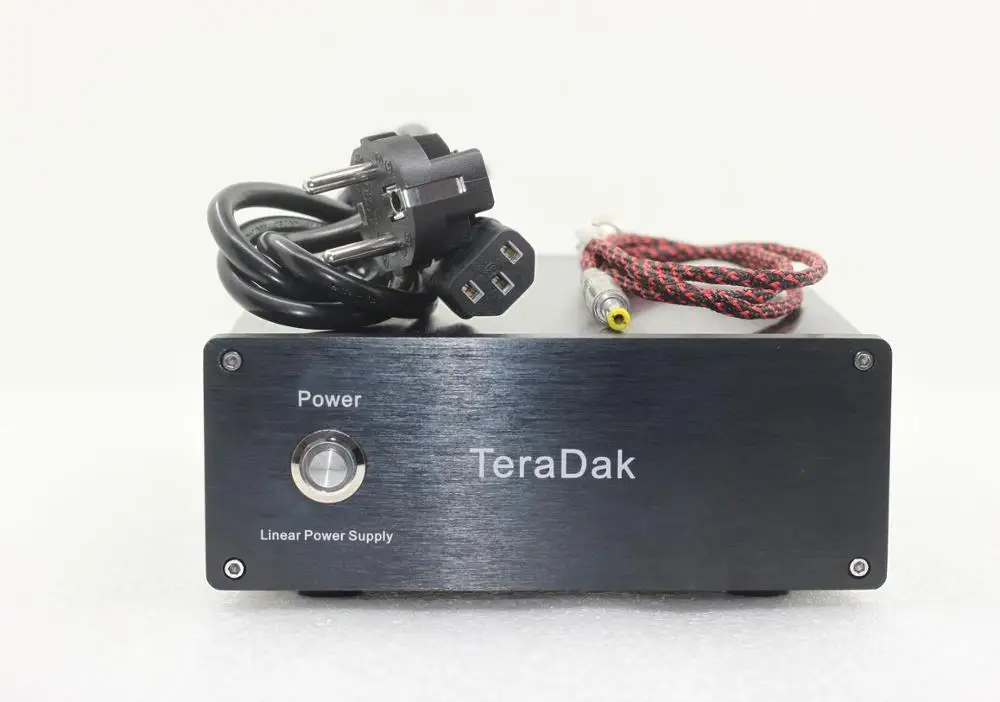 Источник питания TeraDak 12 В постоянного тока 4 5 А блок Hi Fi Линейный источник с низким