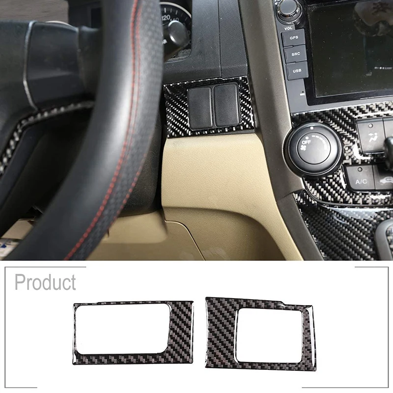 Для Honda CR V 2007 2008 2009 2010 2011 мягкие Углеродные волокна автомобиля 3D стикер центр