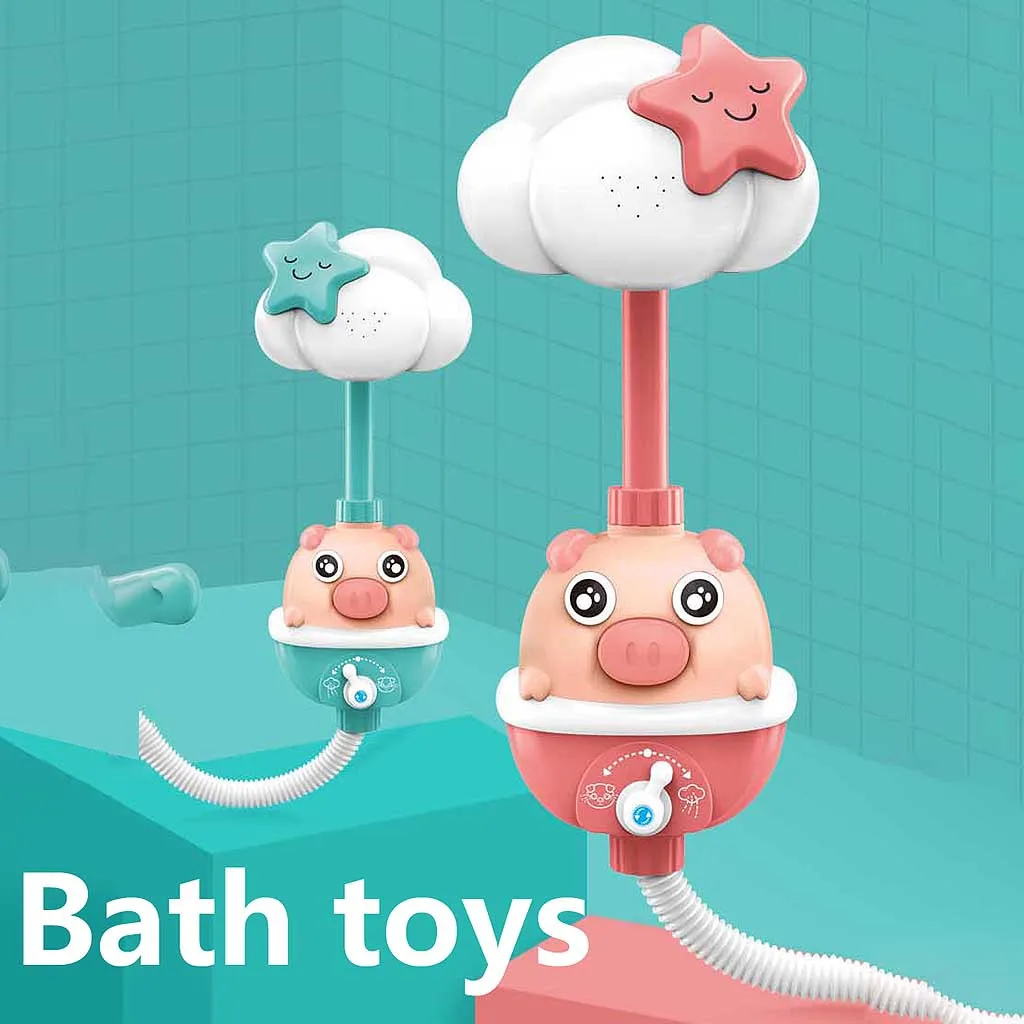 Детский мультяшный электрический спрей для воды и душа детские игрушки Забавный