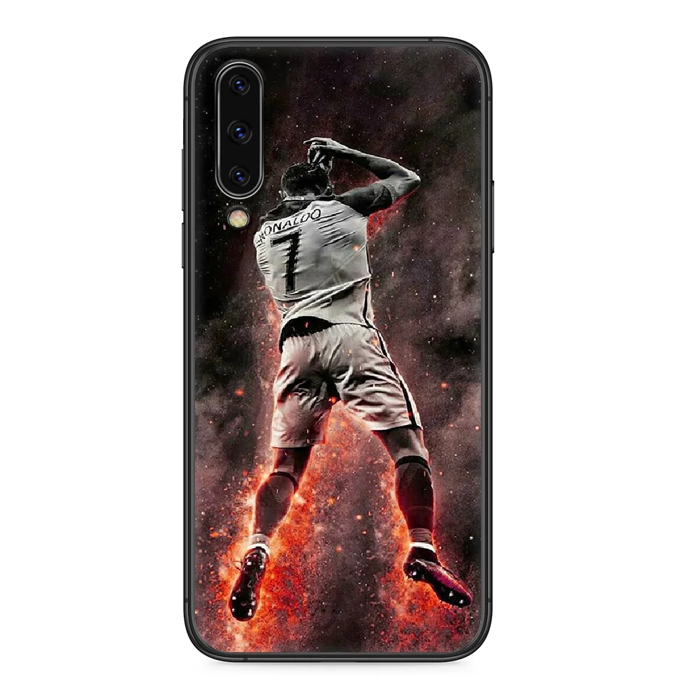 

Ronaldo Football CR7 soccer Phone case For Samsung Galaxy A 5 10 20 3 30 40 50 51 7 70 71 E S 4G 16 17 18 black cover pretty