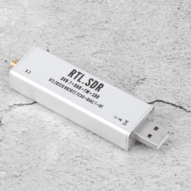 Полнодиапазонный приемник система радиосвязи SDR 0 1 МГц ‑ 7 ГГц для XP / Win10 An-Droi |