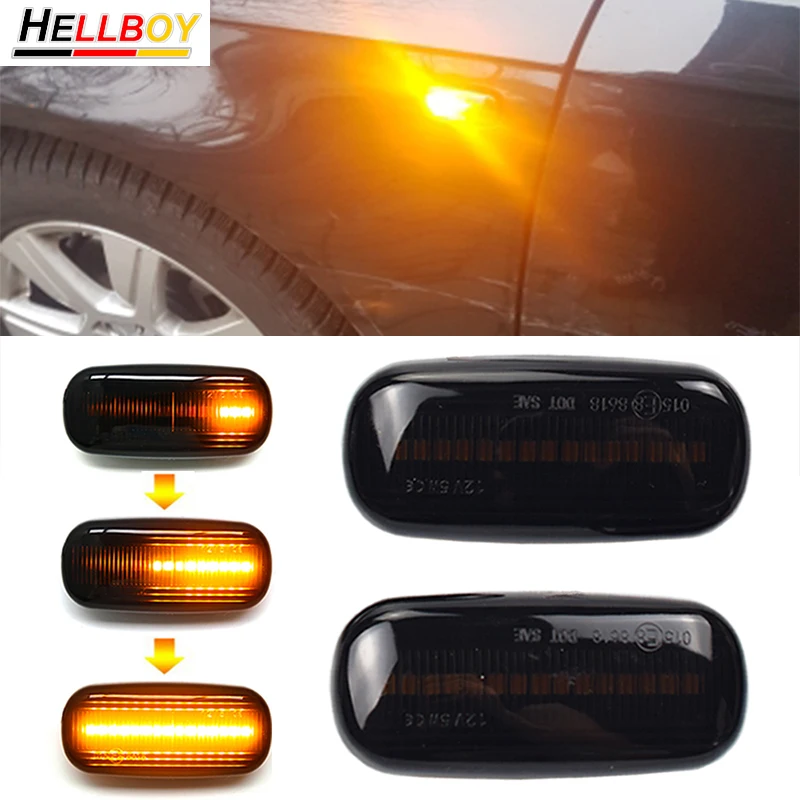 

Led Side Marker Lights For Audi A6 S6 RS6 C5 C7 A4 S4 RS4 B6 B7 B8 A3 S3 8P Car Front Side Fender Turn Signal Light