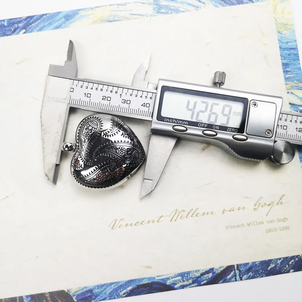 925 Стерлинговое Серебро кулон в форме сердца открытое ожерелье 2021 новые