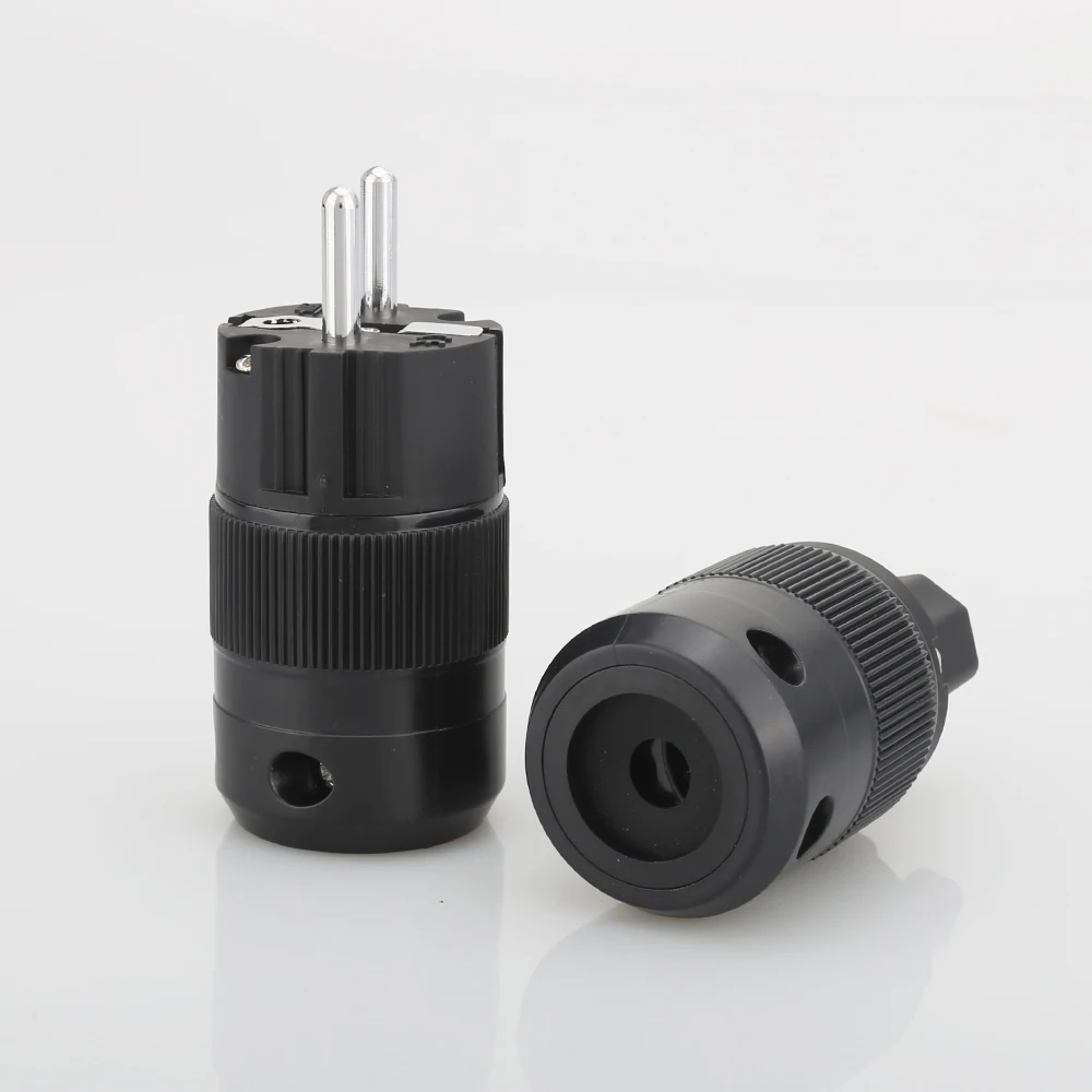 VB0109 High End родием EUR Schuko EU Мощность Plug& IEC разъем